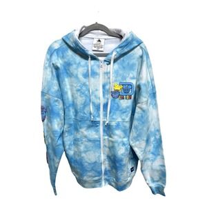 Disneyworld Spirit Jersey Disney Eats Macaron Cookie Hoodie Jacket Blue L NWT